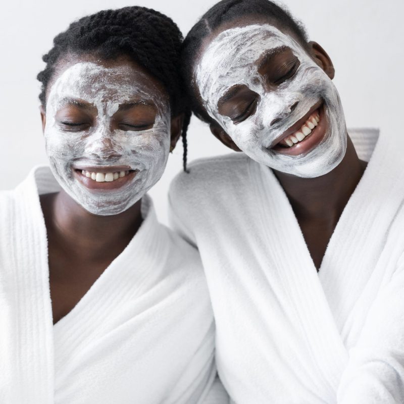beautiful-women-doing-facial-treatment-at-home